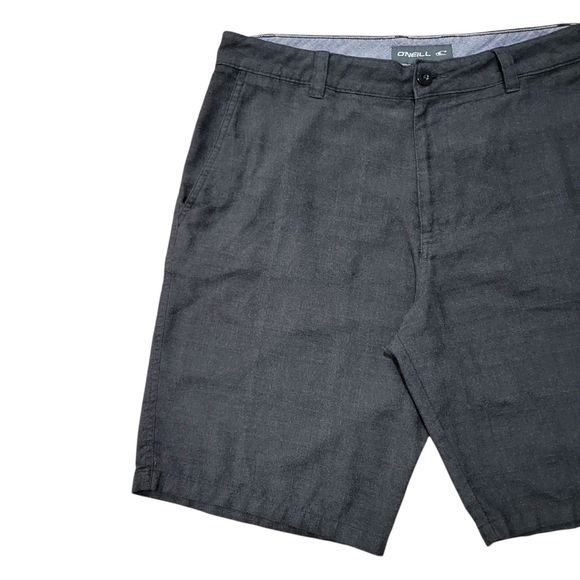 Oneill Men's Polyester Viscose Blend Shorts Size 34 Inseam 10" Excellent Cond - Picture 3 of 5
